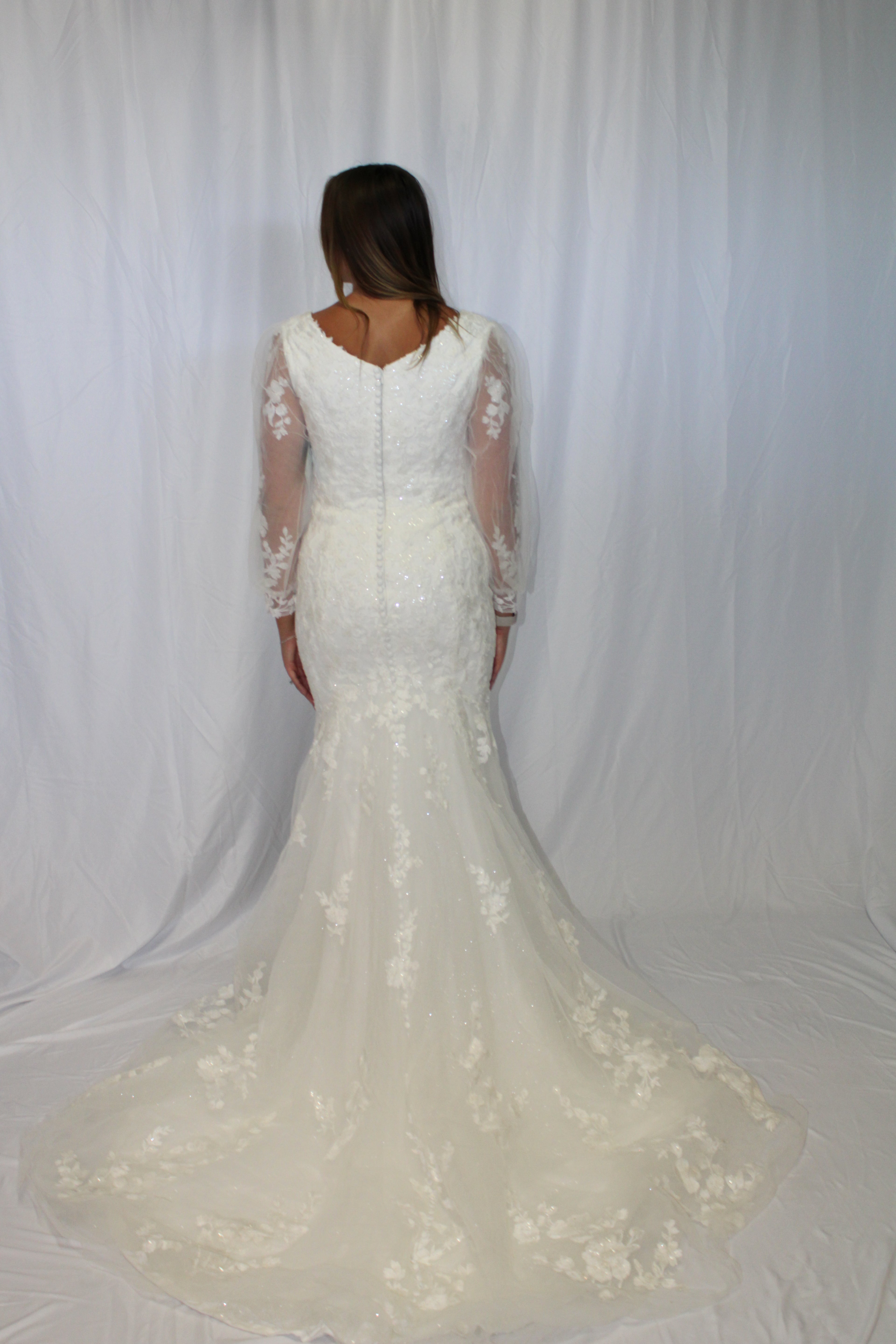 T2491Z Modest Wedding Dress