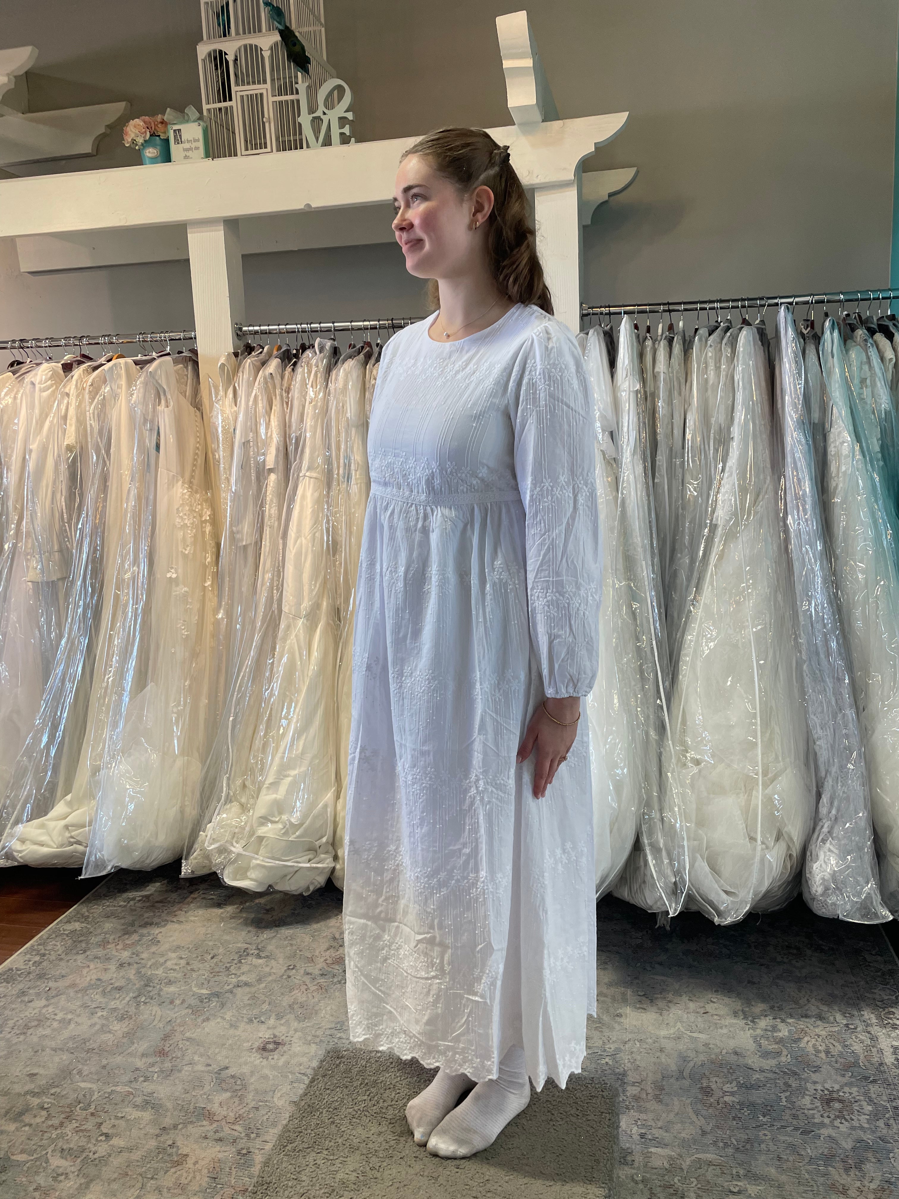 Maggie Modest Temple Dress