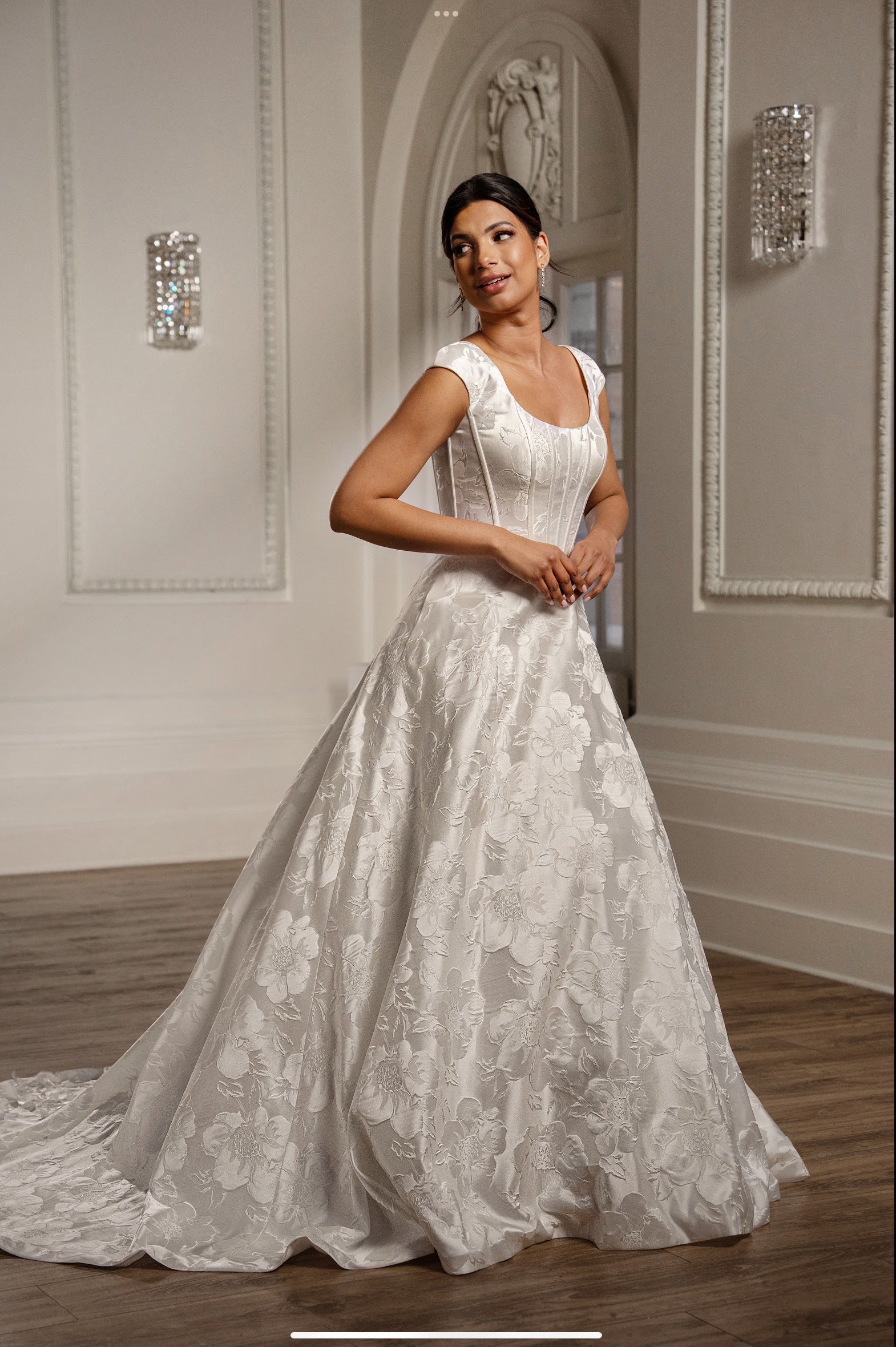 Aelia Modest Wedding Dress