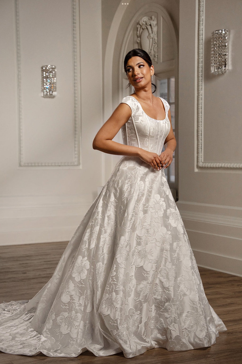 Aelia Modest Wedding Dress