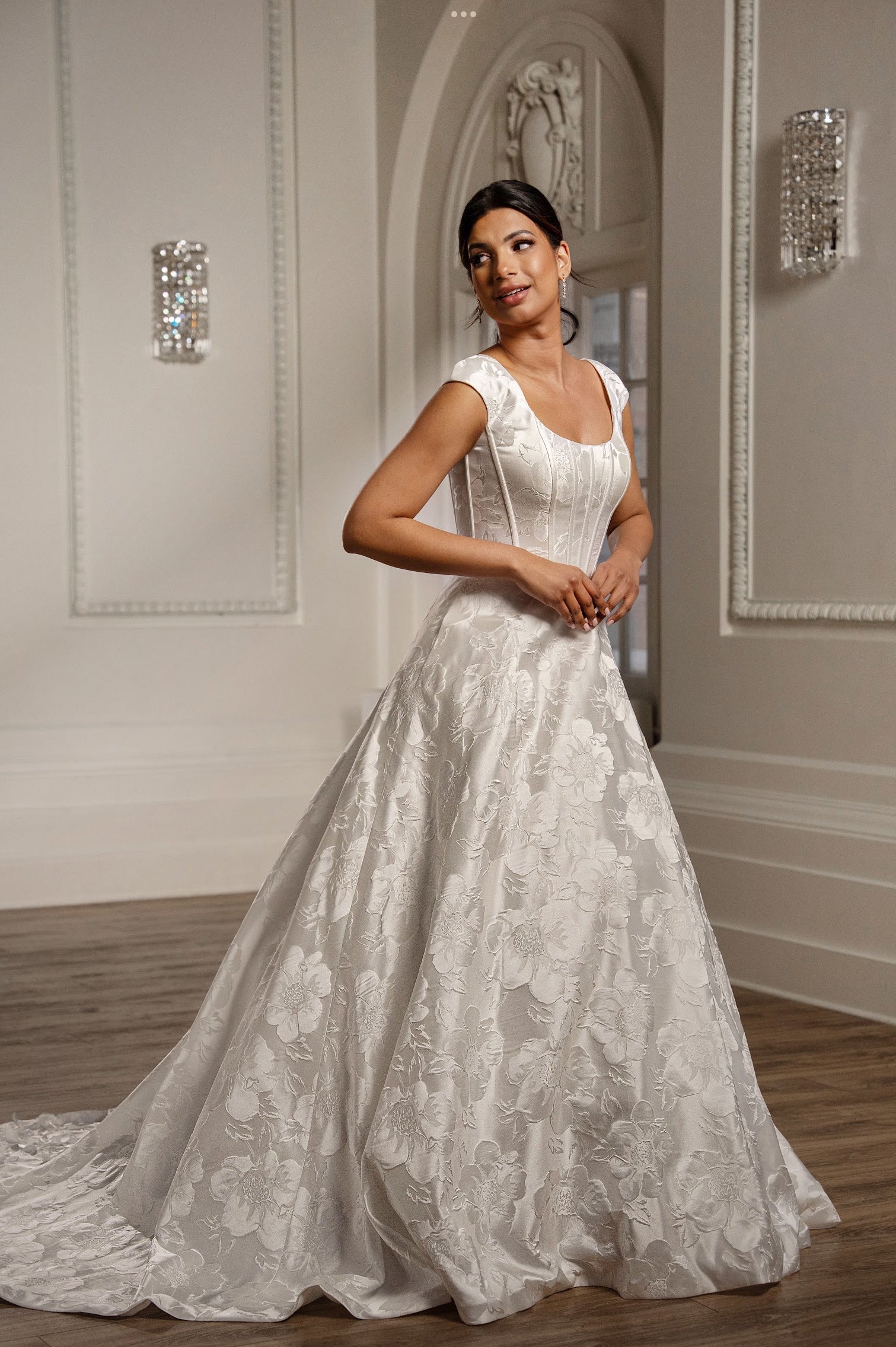 Aelia Modest Wedding Dress