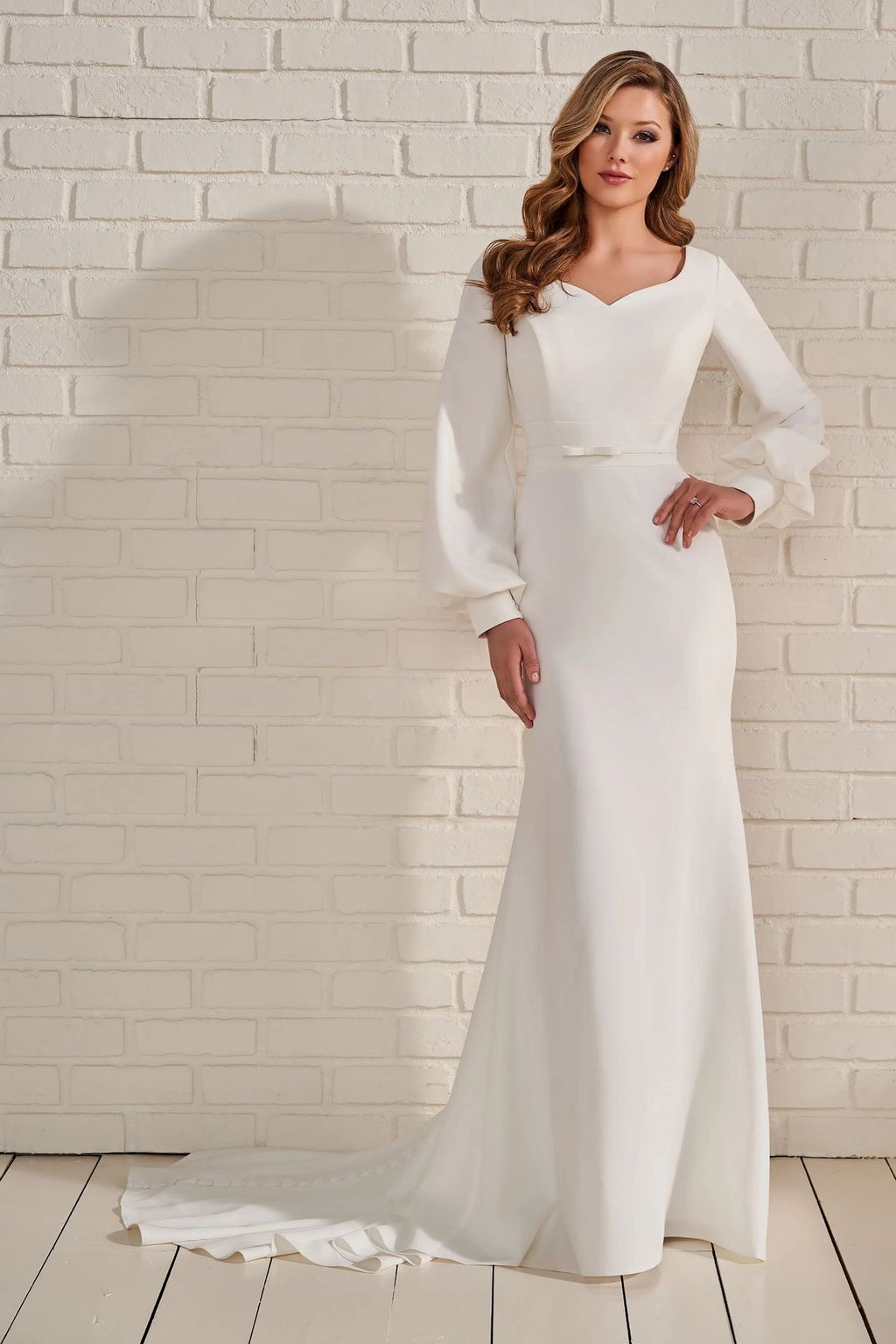 MOD953 Modest Wedding Dress