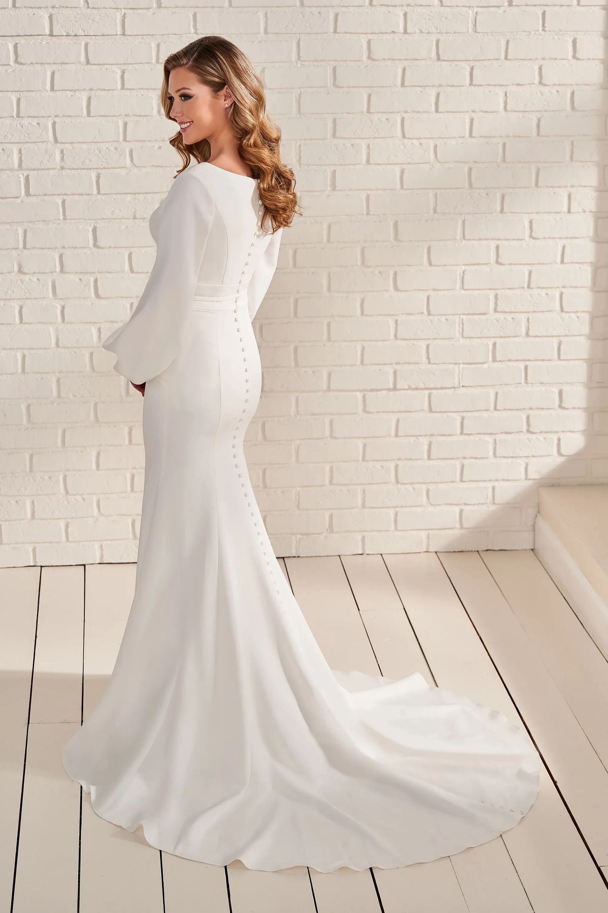 MOD953 Modest Wedding Dress