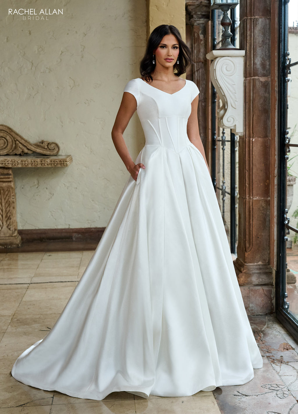 RB7000 Modest Wedding Dress