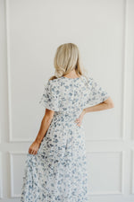 Eden Modest Maxi in Blue Washed Denim