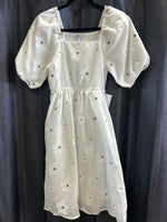 Petunia Modest Midi in Ivory