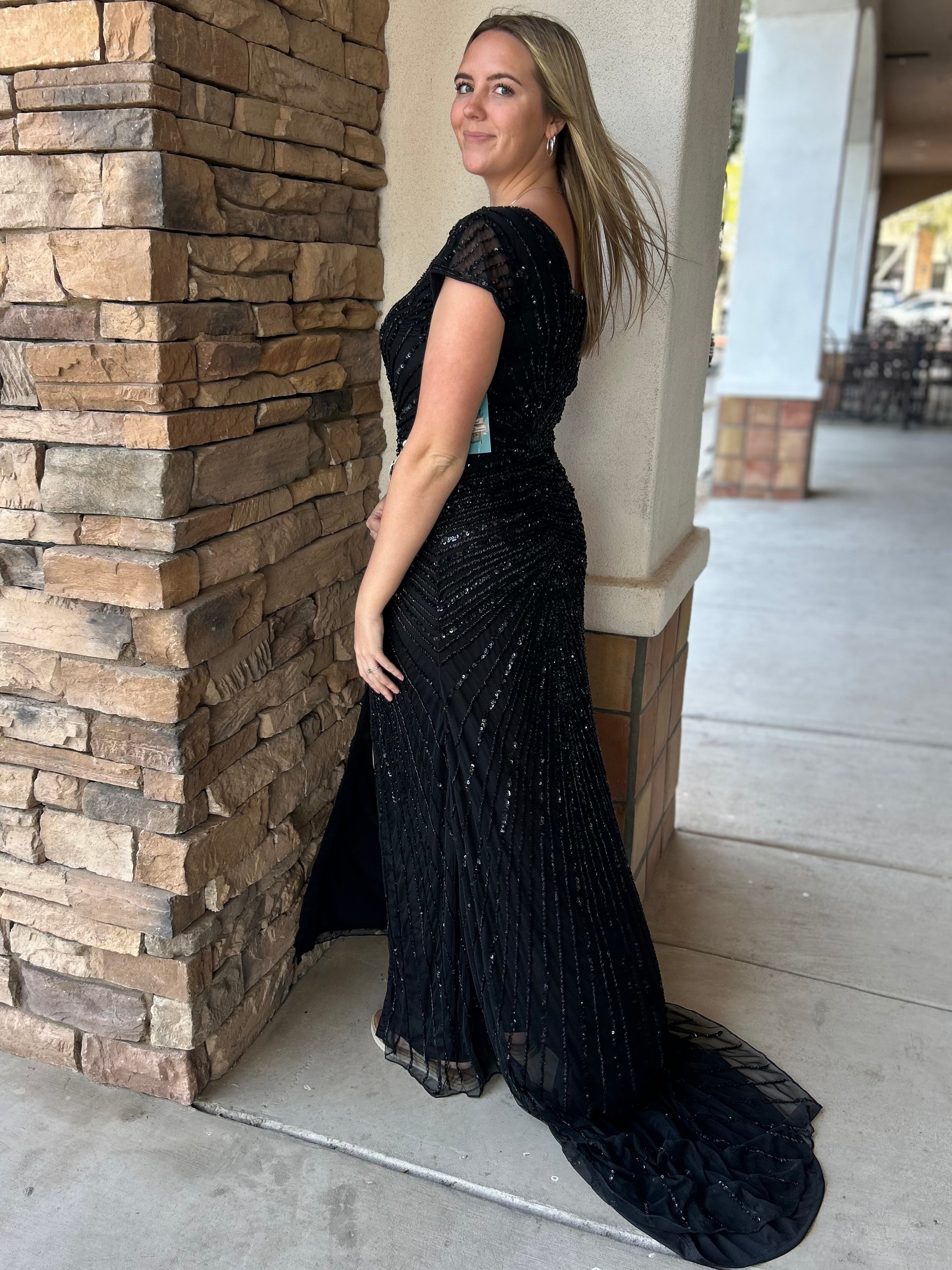 PS329XM Modest Prom Dress