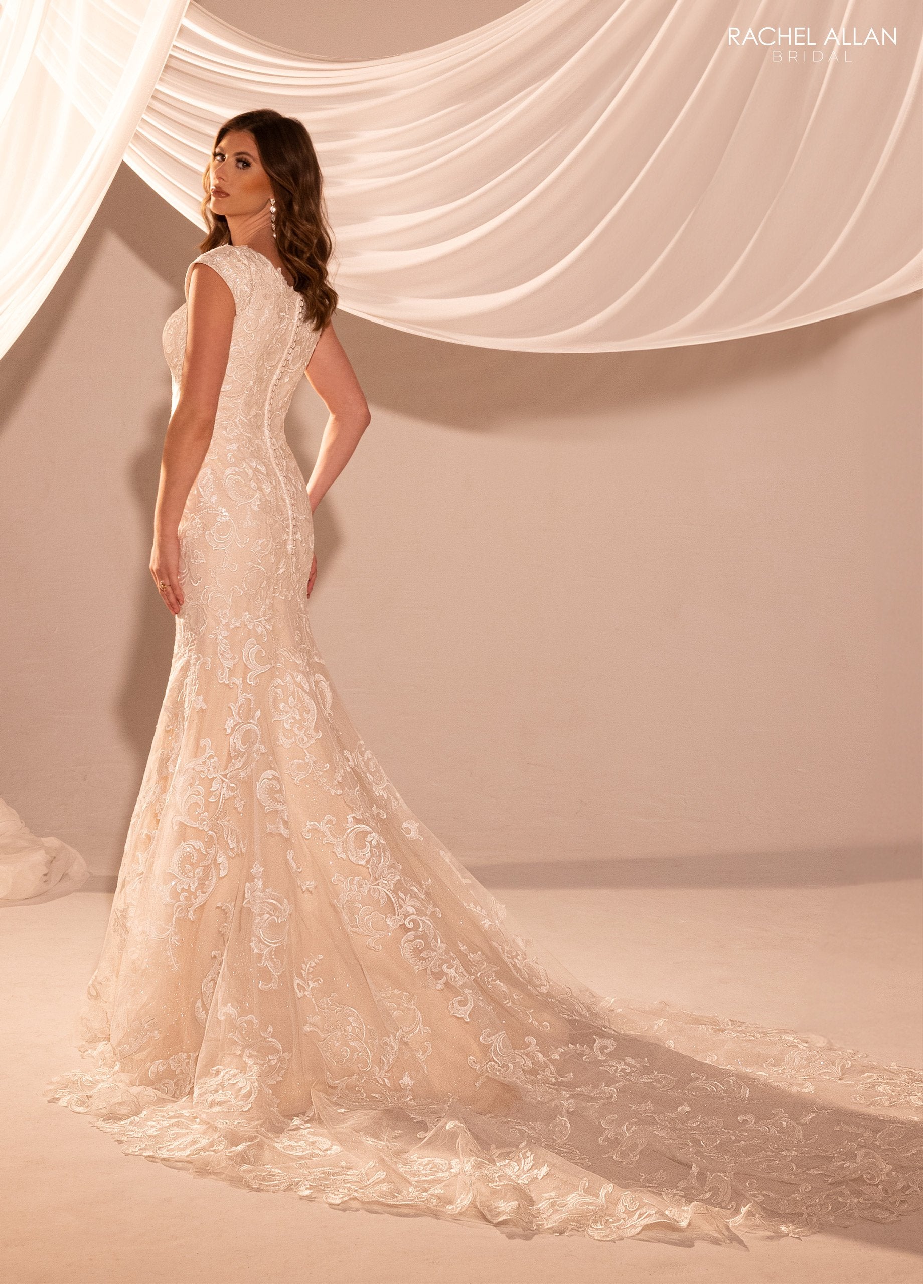 RB7014 Modest Wedding Dress