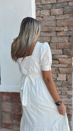Lexi Modest Midi in Off White