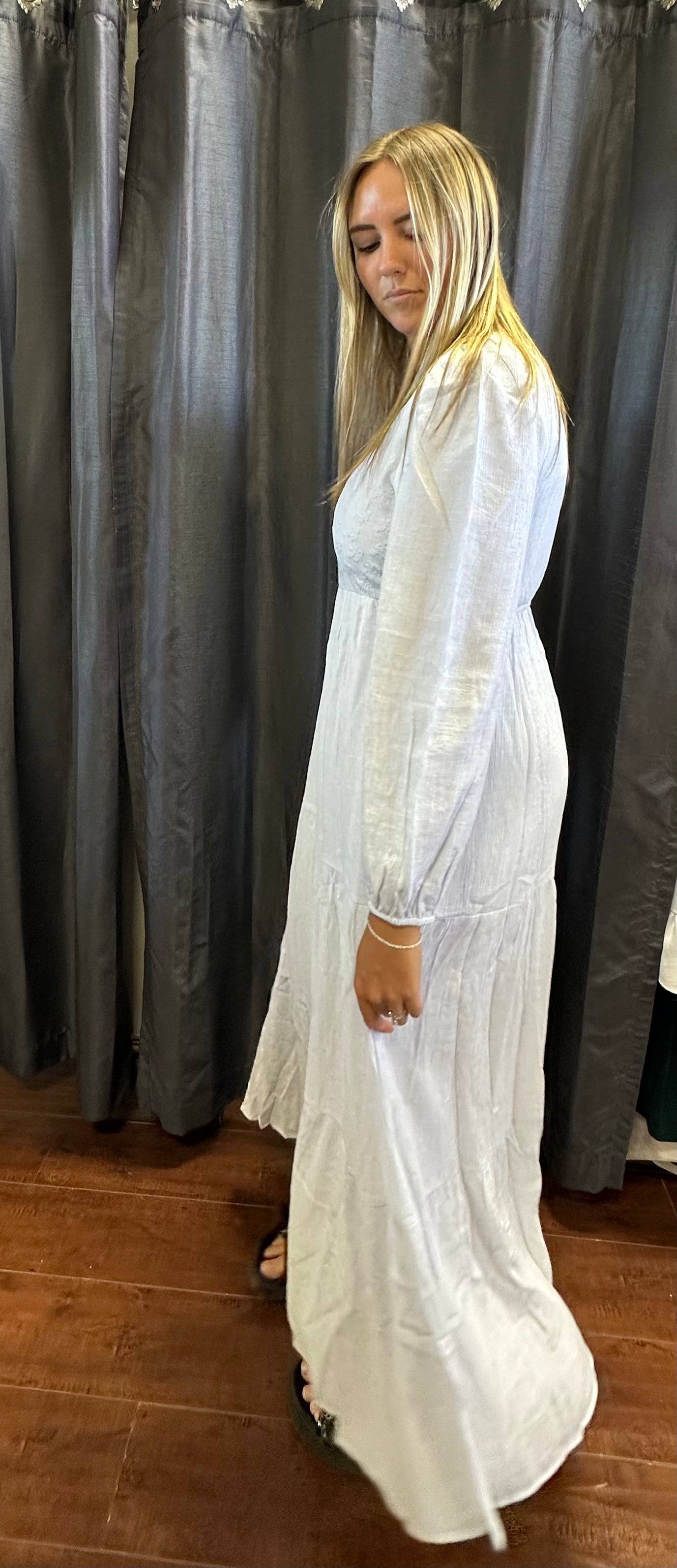 Leanna Modest Temple Dress