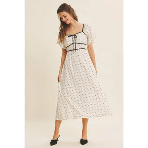 Misty Modest Dress in Cream