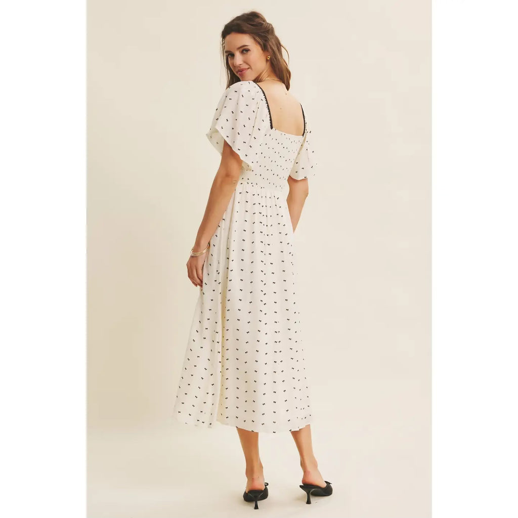 Misty Modest Dress in Cream
