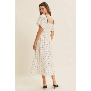 Misty Modest Dress in Cream