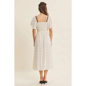 Misty Modest Dress in Cream