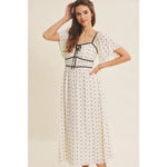 Misty Modest Dress in Cream