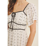 Misty Modest Dress in Cream