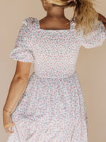 Cherry Modest Midi in Ivory