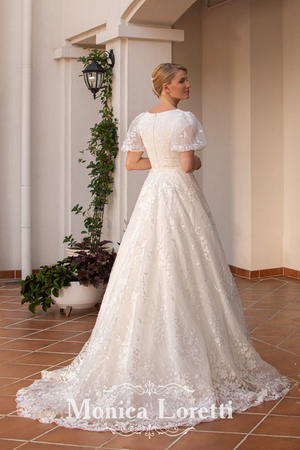 8309 Modest Wedding Dress
