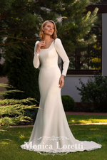 8306  Modest Wedding Dress
