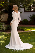 8306  Modest Wedding Dress