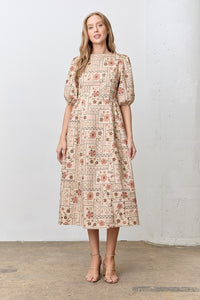 Cara Modest Midi Natural multi