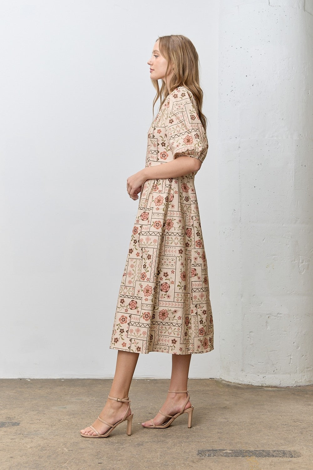 Cara Modest Midi Natural multi