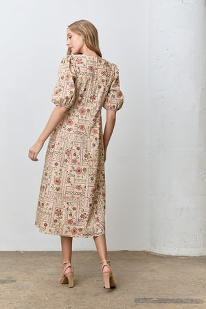 Cara Modest Midi Natural multi