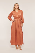 Kirsten Modest Maxi in Rust