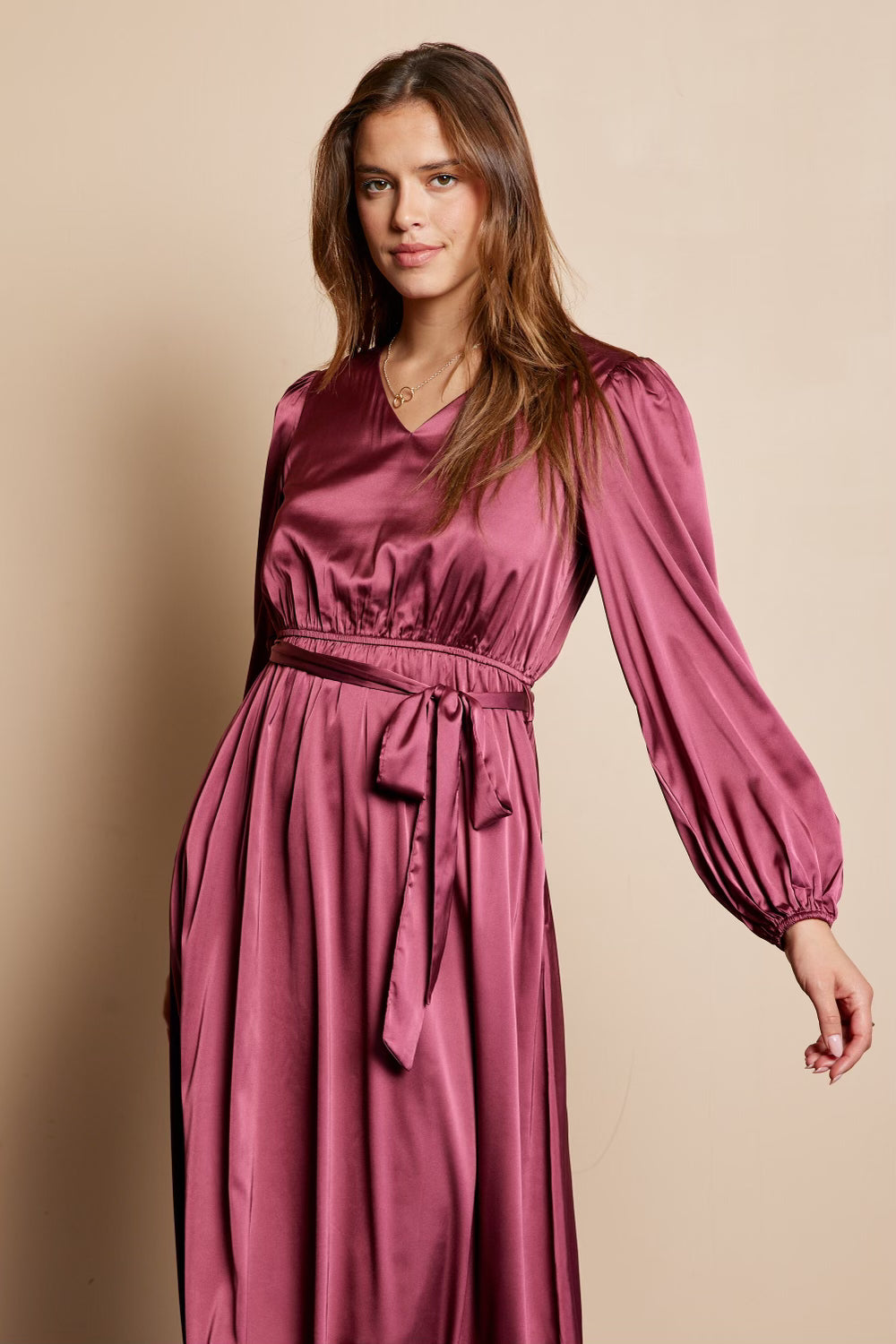 Kit Modest Maxi in Plum