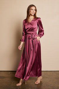 Kit Modest Maxi in Plum