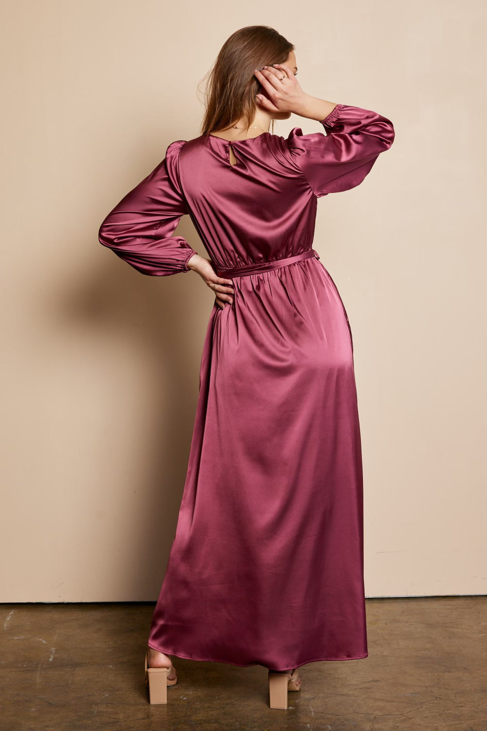 Kit Modest Maxi in Plum