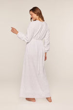 Marigold Modest Temple Dress in White