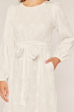 Belle Embroidered Temple Dress