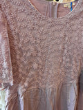 Tatum Flutter Sleeve in Lavender