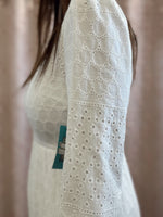 Addison Temple Dress in White