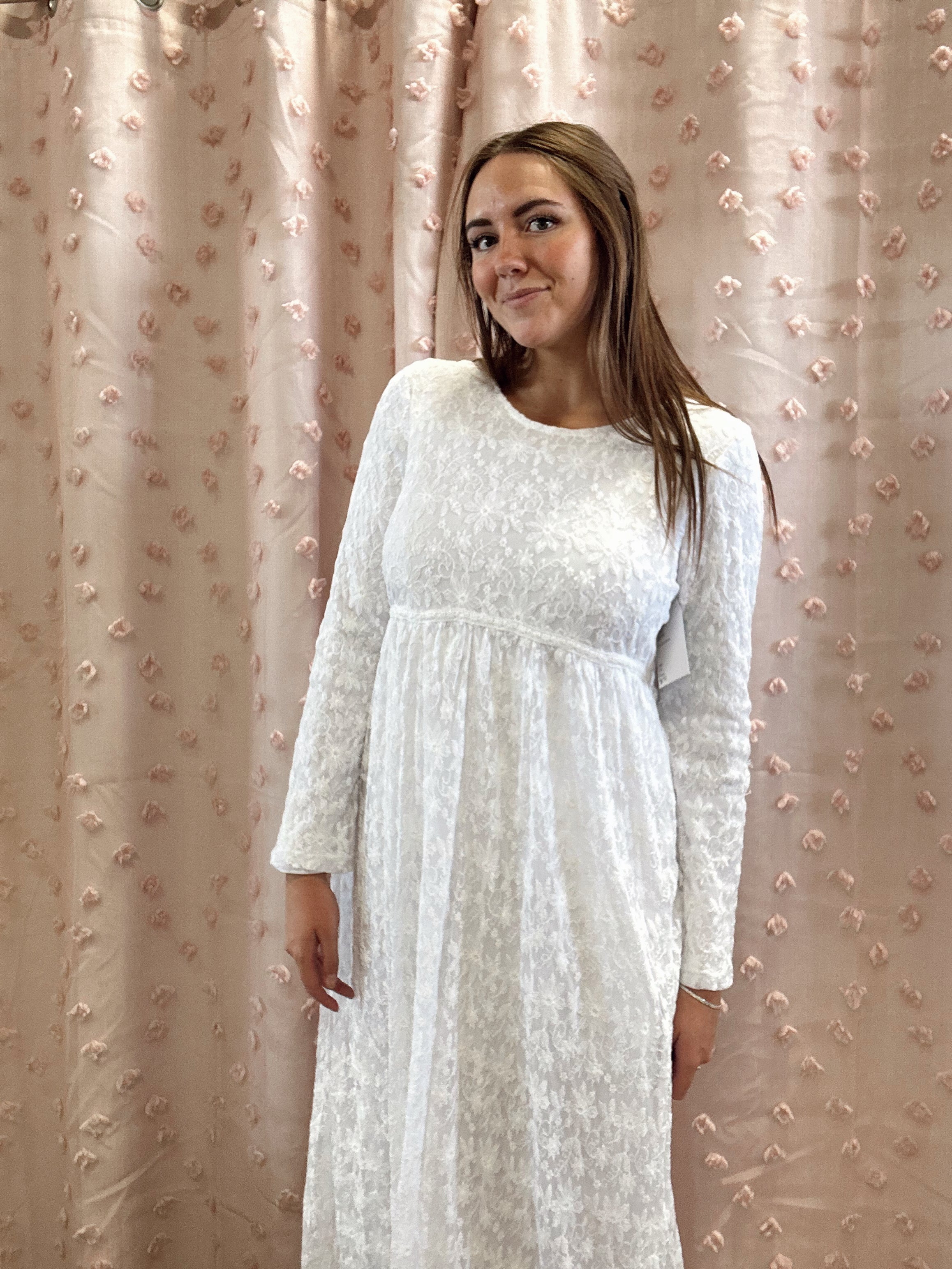 green emerald velvet dress Dayna Embroidered Temple Dress in White – A Closet Full of Dresses