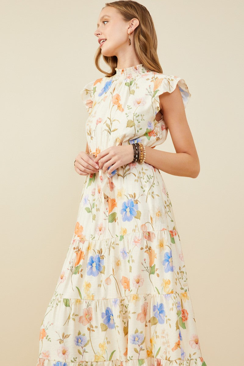 Karen Modest Midi in Cream