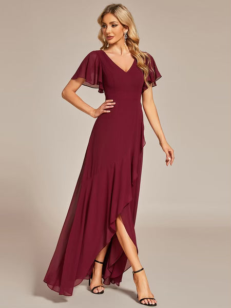 Dixie Modest Maxi in Burgundy