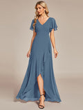 Dixie Modest Maxi in Dusty Blue