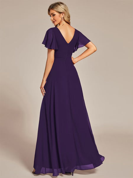 Dixie Modest Maxi in Dark Purple