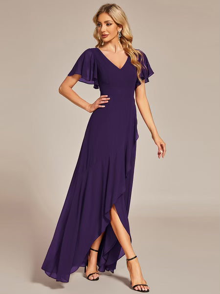 Dixie Modest Maxi in Dark Purple