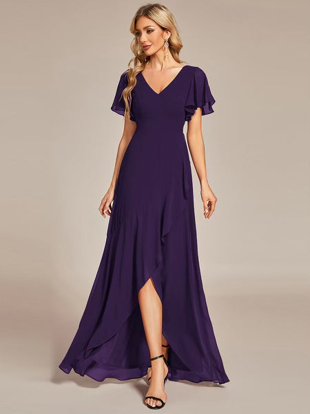 Dixie Modest Maxi in Dark Purple