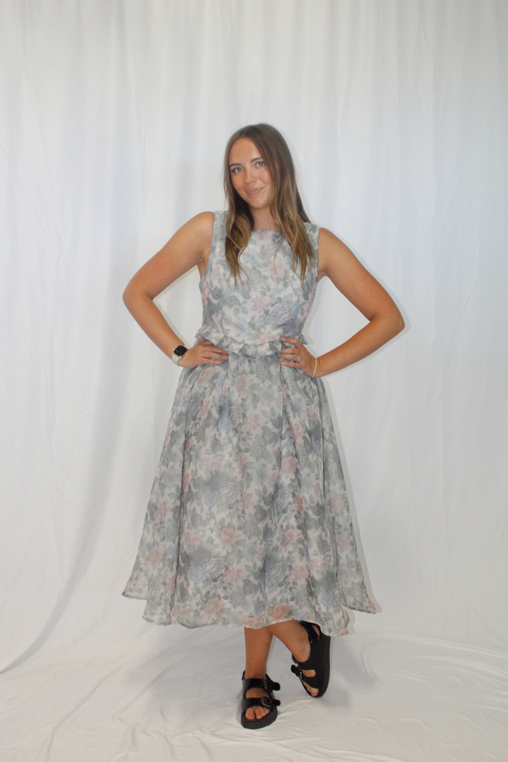 Shantel Midi in Blue
