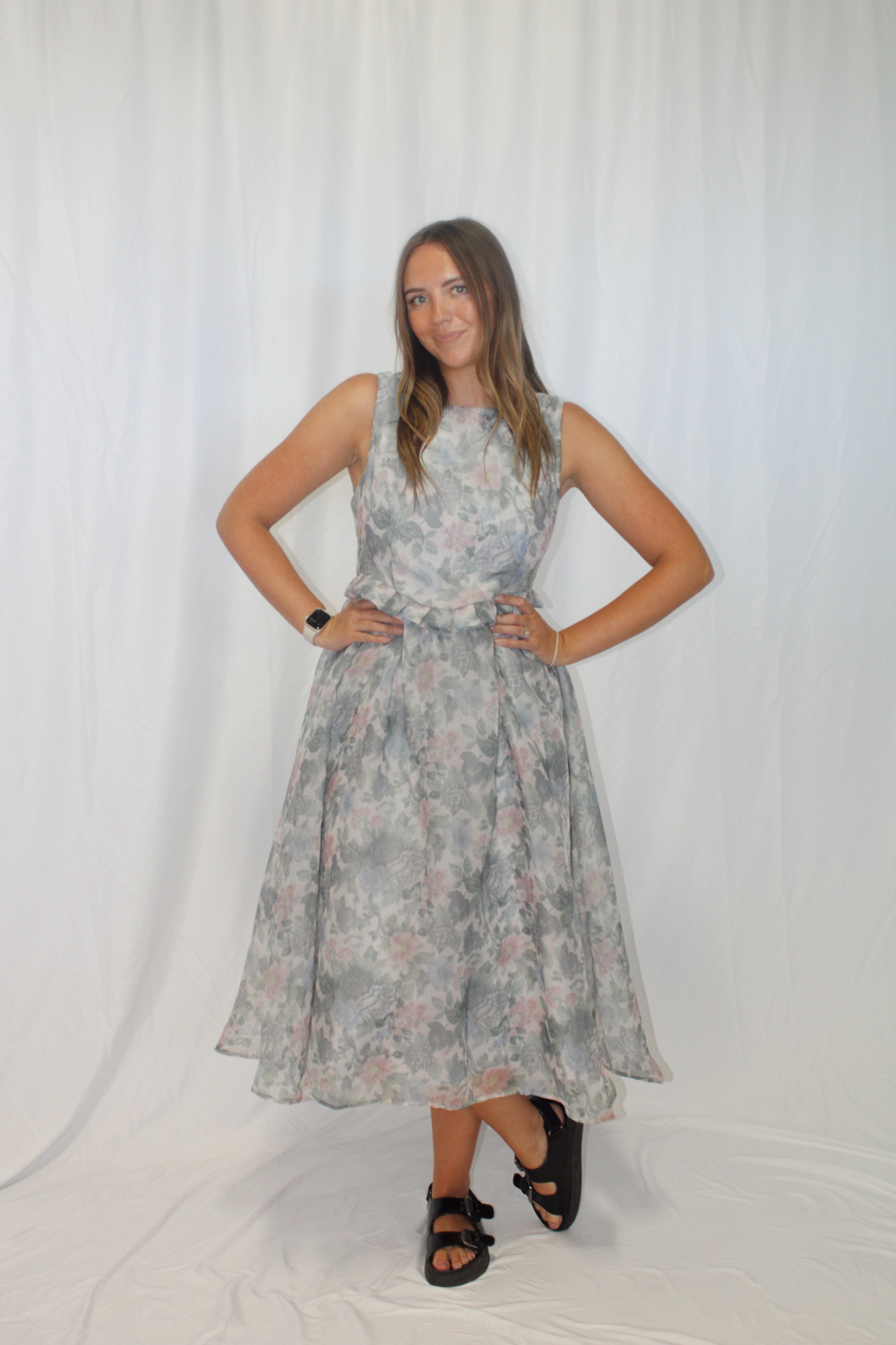 Shantel Midi in Blue