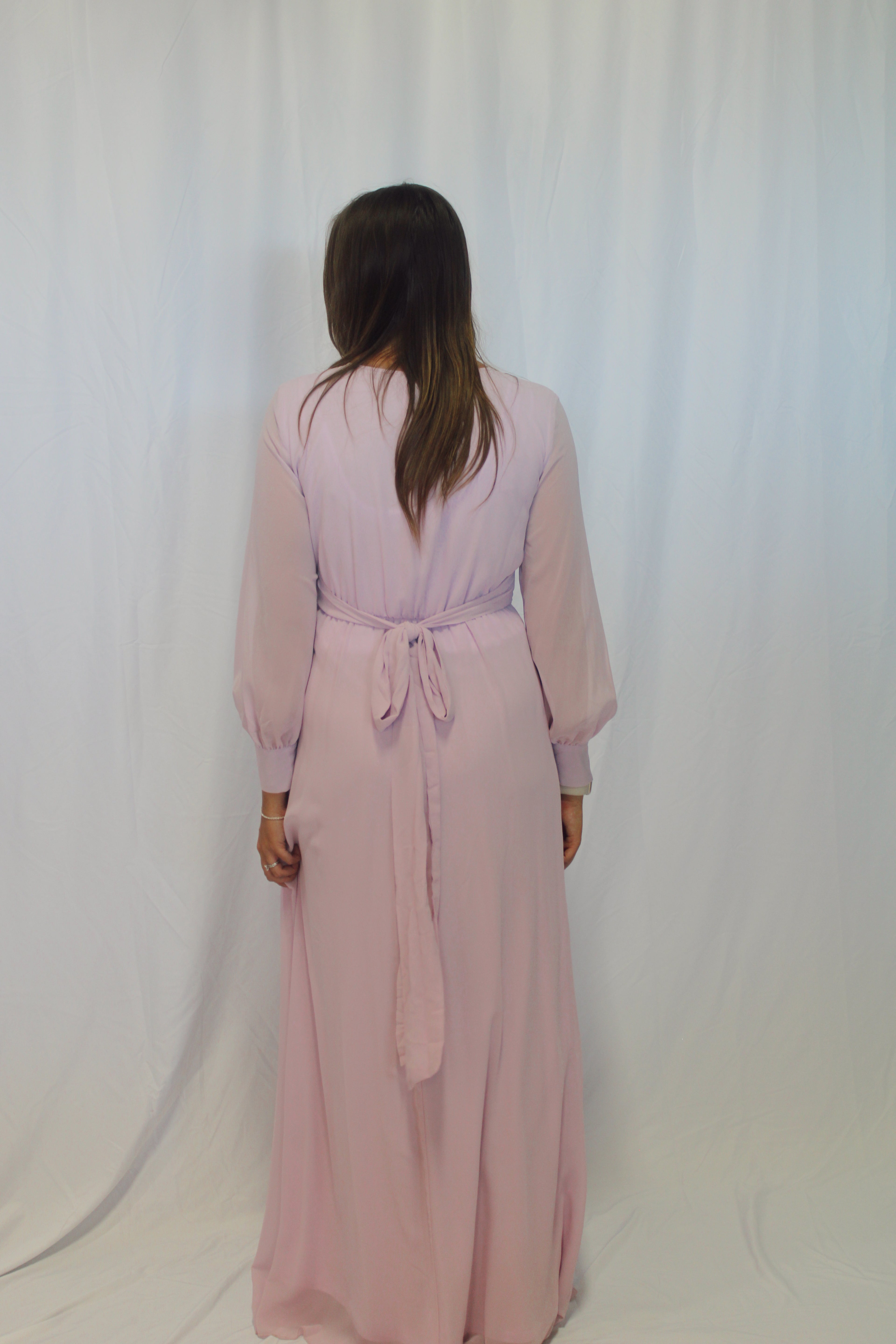 Sybil Modest Maxi in Lavender