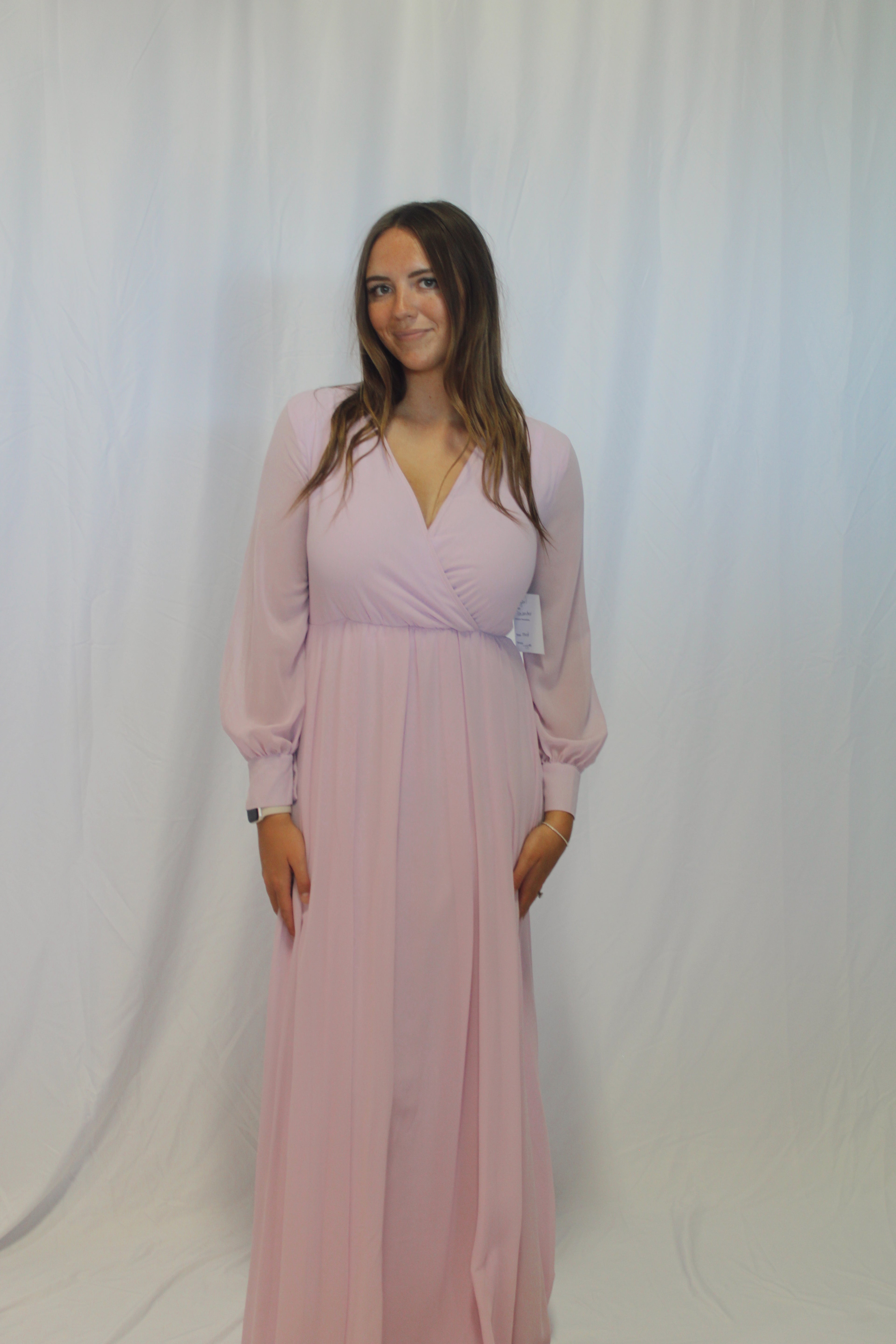 Sybil Modest Maxi in Lavender