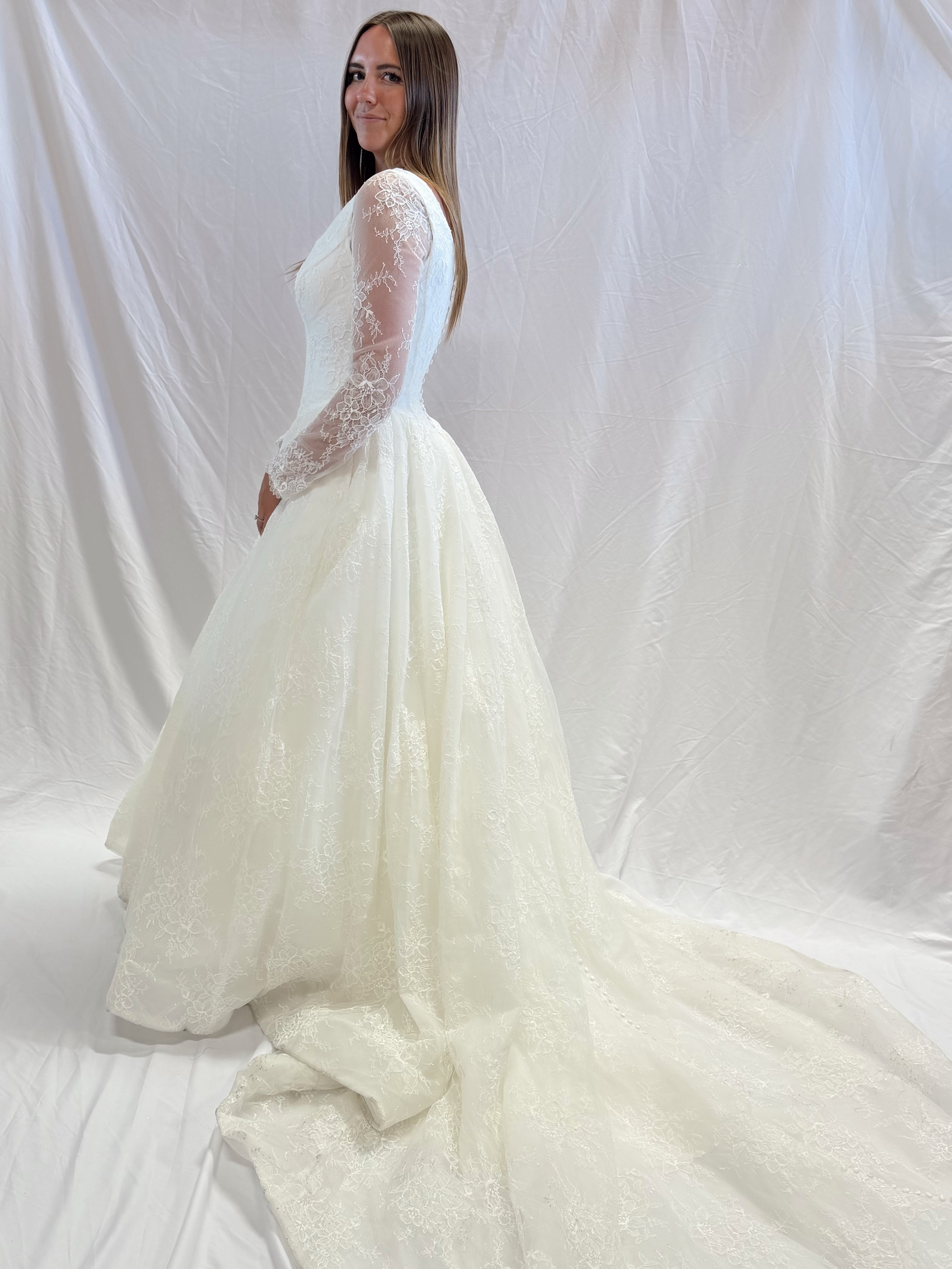 T2685Z Modest Wedding Dress