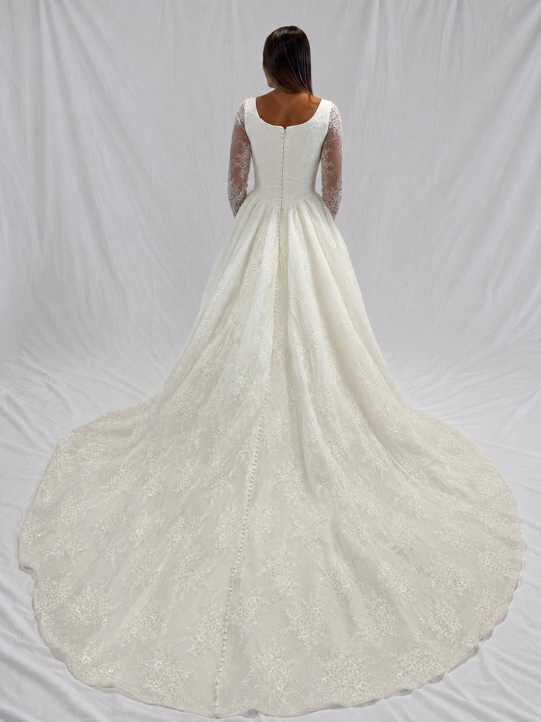 T2685Z Modest Wedding Dress