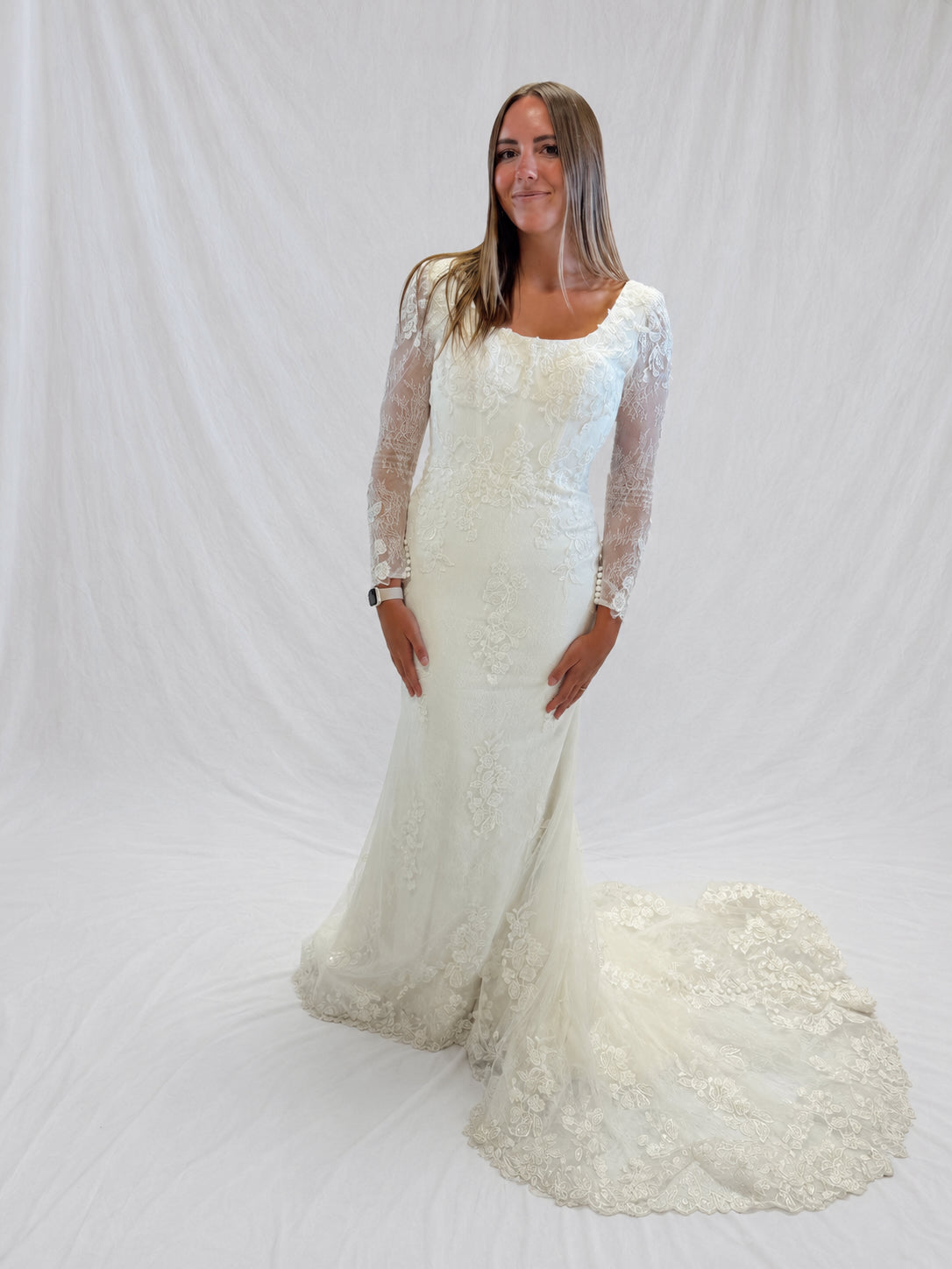 T2498Z Modest Wedding Dress