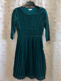 Eve Teal Midi Dress